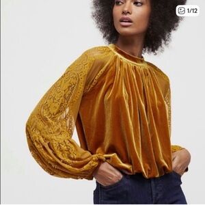 NWT Free People - Dream Team top shirt blouse